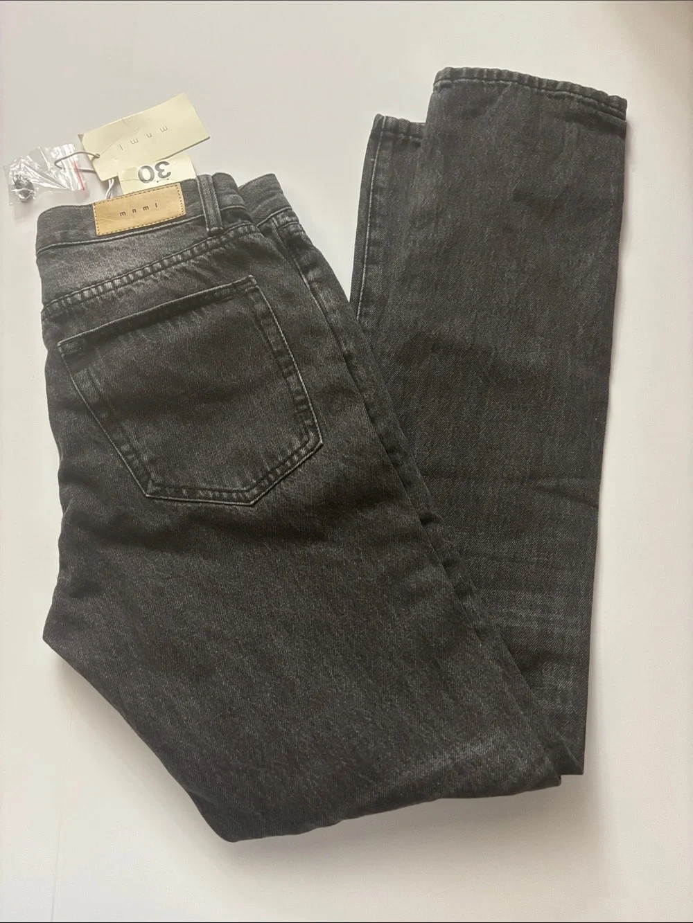MNML black denim Jeans - Classic Straight Fit 30
